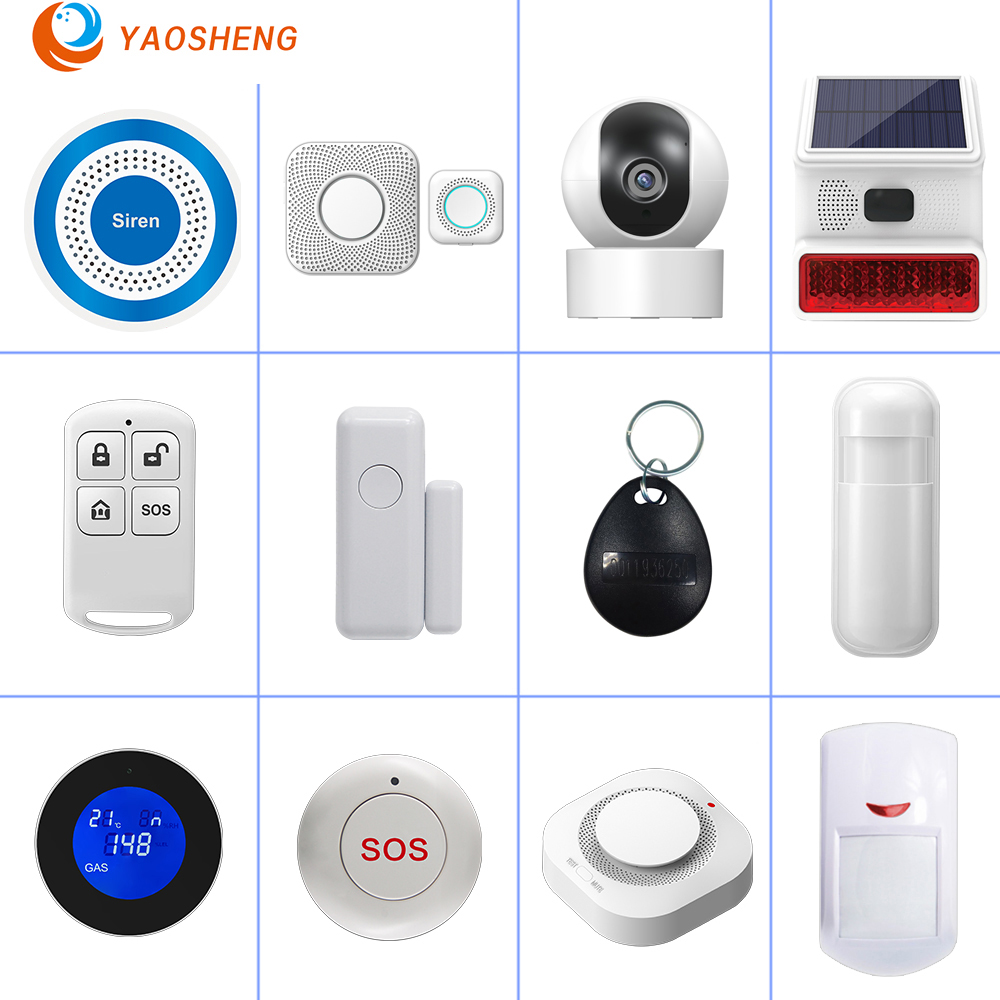 Sim Gsm Alarm - 가정용 도난 보안 경보 시스템, 무선