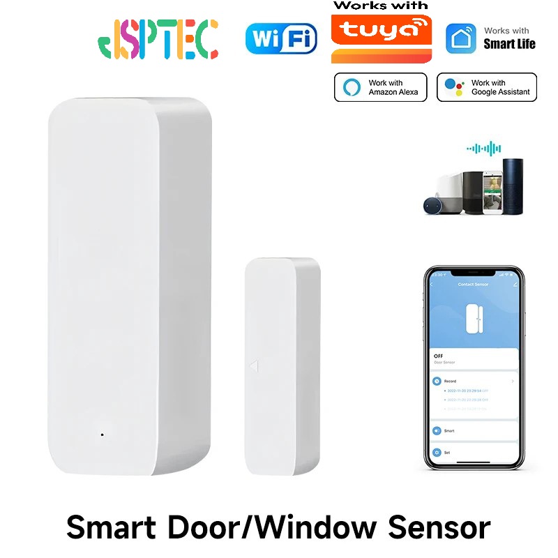 Sim Gsm Alarm - Tuya WiFi 스마트 도어 센서 도어