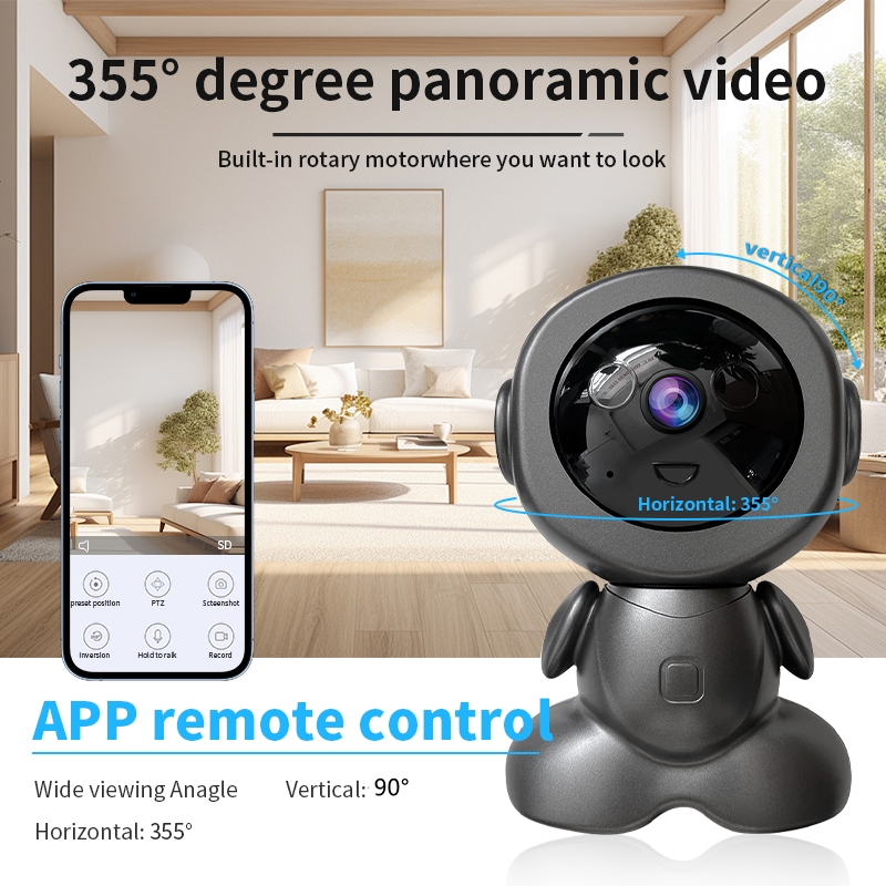 8MP 와이파이 감시 로봇 카메라 PTZ 보안 베이비  - Home Security Robots 리뷰 및 가격