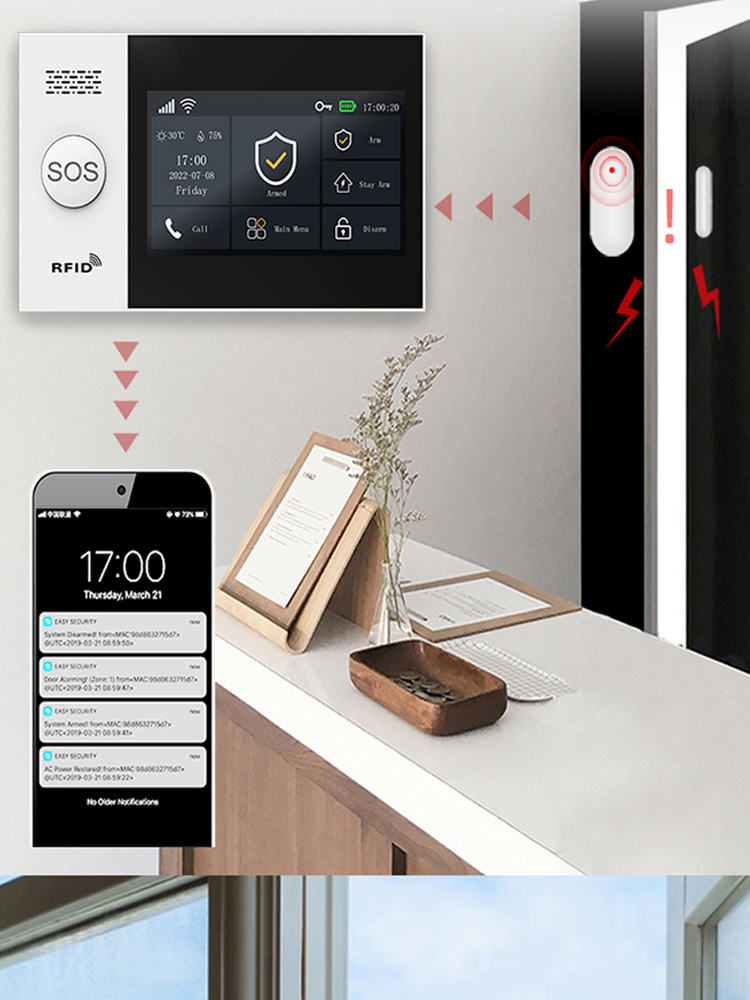 PGST107 4G 투야 스마트 홈 알람, WiFi,  - Sim Gsm Alarm 리뷰 및 가격