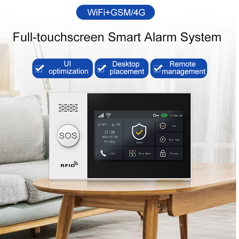 PGST107 4G 투야 스마트 홈 알람, WiFi,  - Sim Gsm Alarm 리뷰 및 가격
