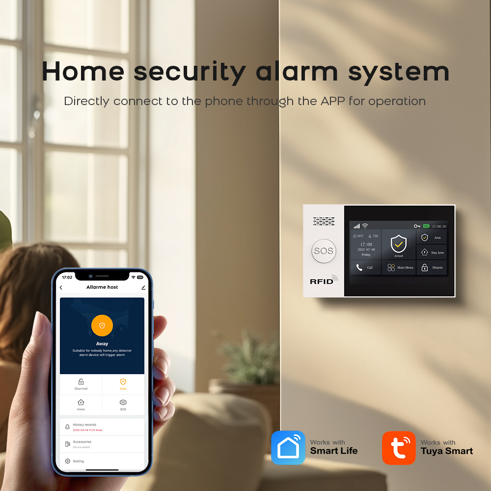 PG-107 Tuya 무선 홈 WIFI GSM GPRS - Sim Gsm Alarm 리뷰 및 가격