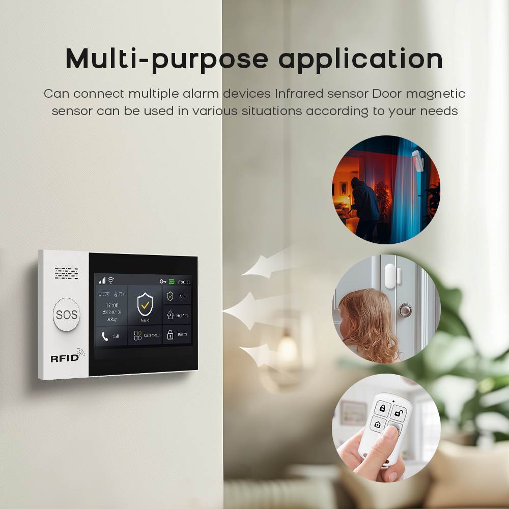 PG-107 Tuya 무선 홈 WIFI GSM GPRS - Sim Gsm Alarm 리뷰 및 가격