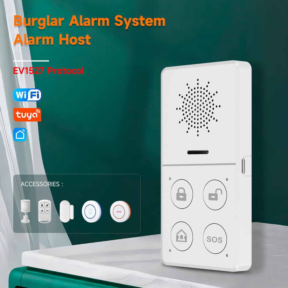 Tuya Wifi 스마트 경보 시스템 433M 도난 방 - Sim Gsm Alarm 리뷰 및 가격
