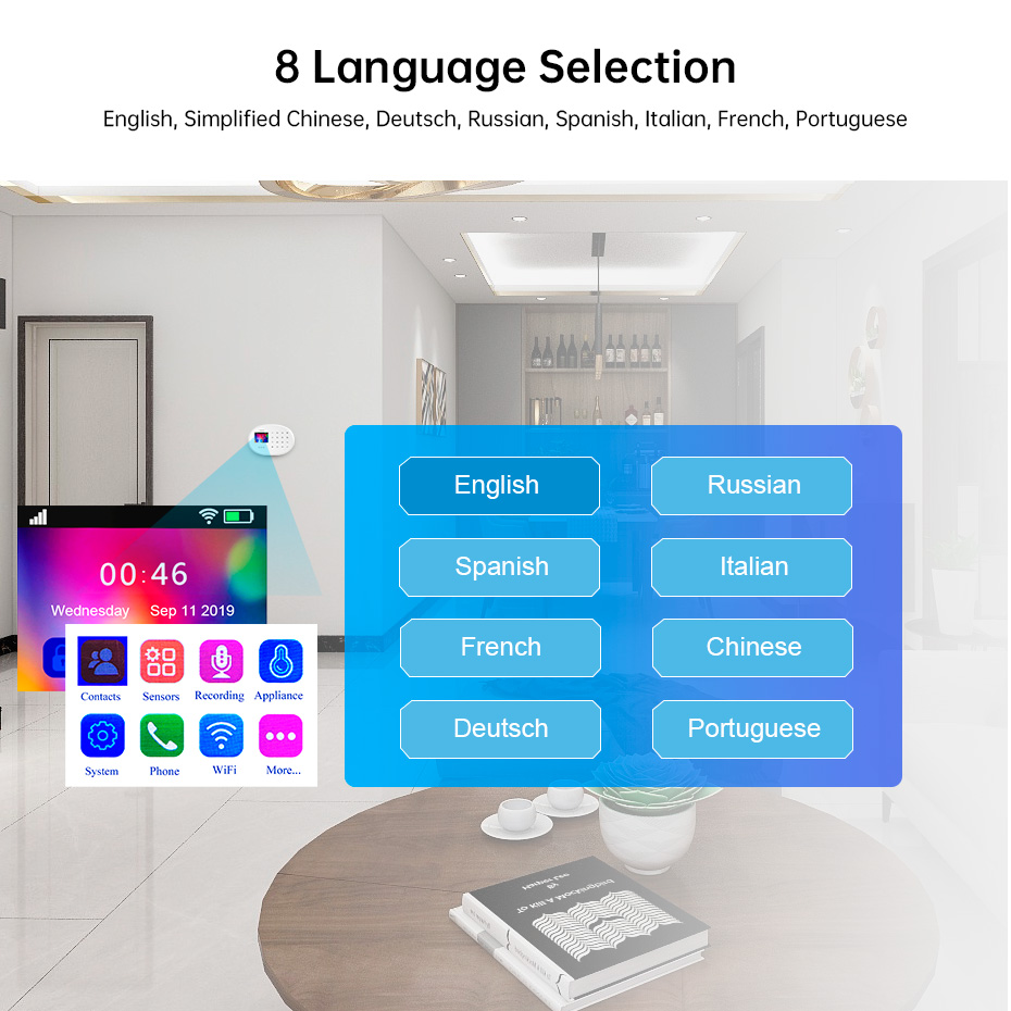 KERUI W202 경보 시스템 WIFI GSM 경보  - Home Security Front Door Camera 리뷰 및 가격