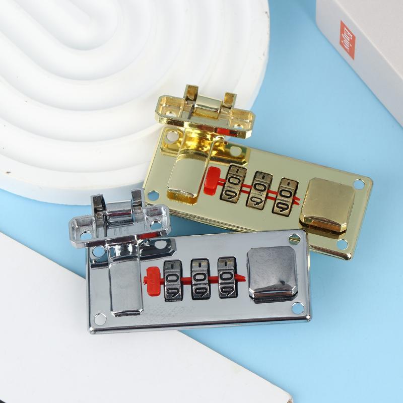 3자리 조합 자물쇠 65x29mm 열쇠 없는 래치 하드 - Home Security Box 리뷰 및 가격