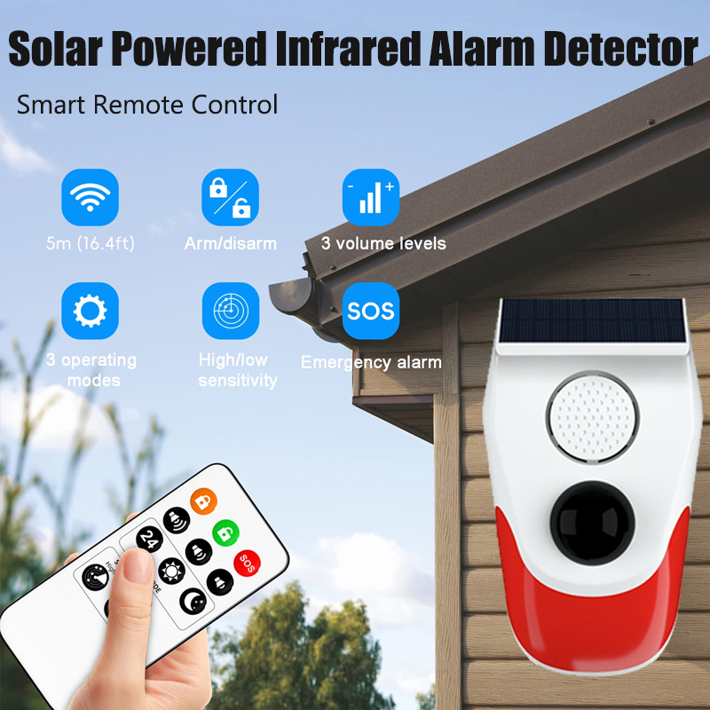 야외 방수 무선 120dB 보안 사운드 알람 감지기 P - Sim Gsm Alarm 리뷰 및 가격