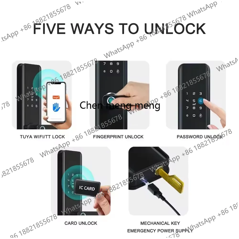 Rfid 지문 인식 핸들 스마트 도어 잠금 장치 보안  - Home Security Battery Replacement 리뷰 및 가격