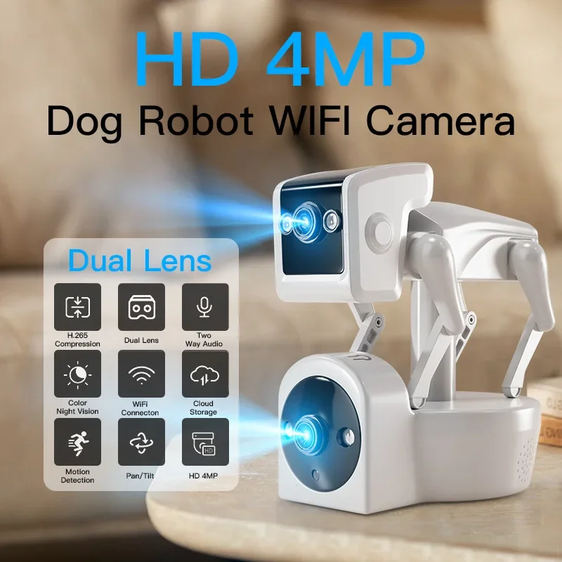 IP 카메라 무선 홈 보안 로봇 카메라, 양방향 오디오 - Home Security Robots 리뷰 및 가격