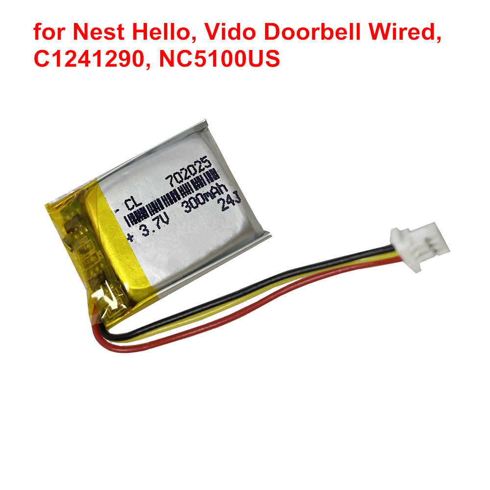 3.7V 300mAh 교체용 홈 보안 카메라 배터리 1 - Home Security Battery Replacement 리뷰 및 가격