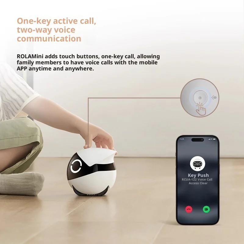 에나봇 롤라 미니 스마트 로봇 지능형 모바일 카메라 홈 - Home Security Robots 리뷰 및 가격