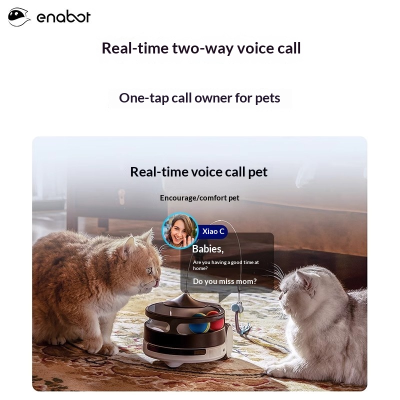에나봇 롤라 펫팔 스마트 로봇 반려동물 동반자 로봇 이 - Home Security Robot 리뷰 및 가격
