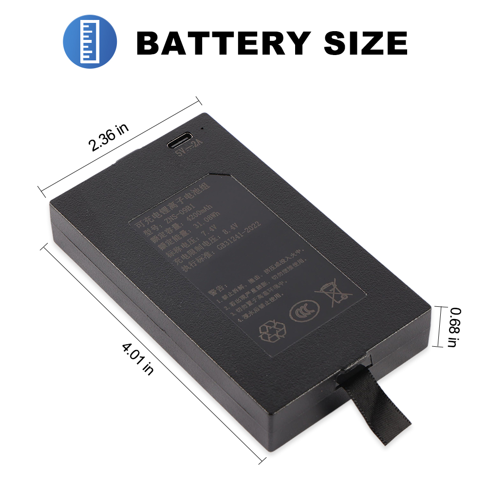 ZNS-09B1 4200mAh C+C- P-P+ 스마트 - Home Security Battery Replacement 리뷰 및 가격